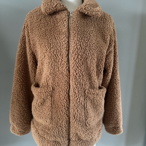 faux fur Teddy jacket - Picture 3 of 3